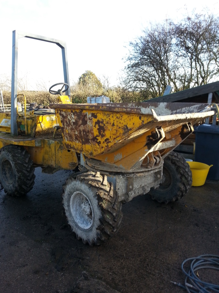 Site dumper in sorry state